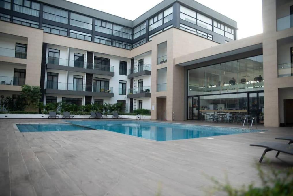 Pool View Apartment @Embassy Gardens Accra Exteriér fotografie